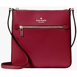 S Kate Spade Sadie North South Crossbody Purple Leather K7379 NWT $ 299 Retail